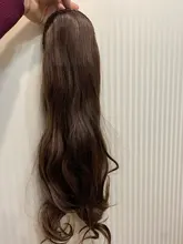 Similler-Peluca de cabello sintético largo ondulado de 22 pulgadas para mujer, pelo Afro de fibra resistente al calor, 18 estilos disponibles, colores combinados
