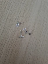 WANTME-Mini pendientes minimalistas de 100% Plata de Ley 925 auténtica para mujer y niña, con pasador muy pequeño, con personalidad, regalo para adolescentes