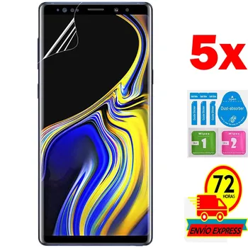 

5x Protector It is Screen Sheet Film for for Samsung GALAXY NOTE 9 (NOT It is TEMPERED GLASS GLASS) KIT
