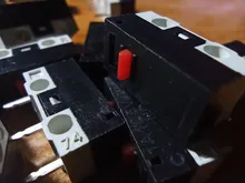 Micro-Limit-Switch Roller-Lever SPDT Momentary Push-Button Long-Handle 3pins 1A 125V