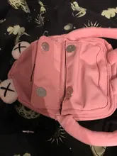 Personalidad niña pequeña bolsa marea de dibujos animados lindo de la rana bolsa de mensajero bolso Unisex bolso de hombro tipo bandolera mujeres bolso