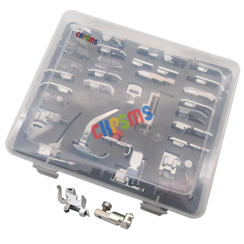 Прижимная лапка (всего 34 шт.) для Bernina Old Style 001947 70 2 640 642 644 700|set foot|foot presserpart |