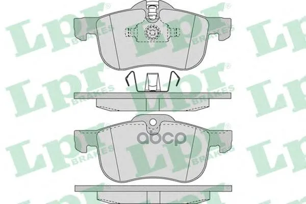 Колодки Тормозные Rover 75 1.8-2.5 99- Передние Lpr 05p952 Lpr арт. 05P952