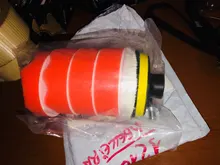 Juego de almohadillas de pulido para coche, Kit de almohadillas de pulido para pulidora de coche + adaptador de taladro M10 Accesorios de herramientas eléctricas, 6 uds.