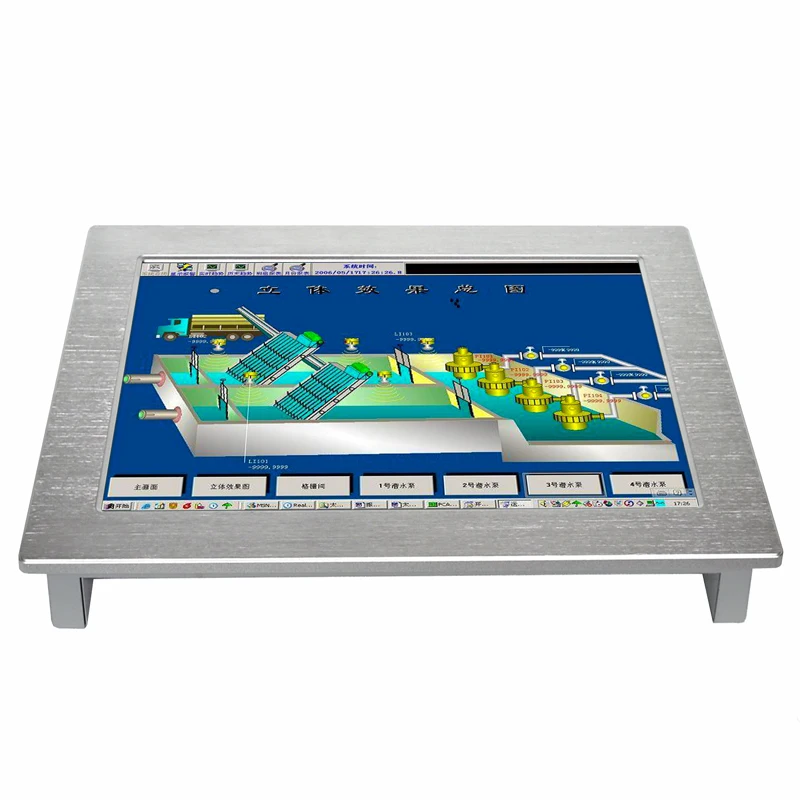 US $367.65 104 Inch Touch Screen Tablet Pc Intel Bay Trail Quad Core J1900 Win 10 System 4GB RAM 128GB ROM Panel Computer