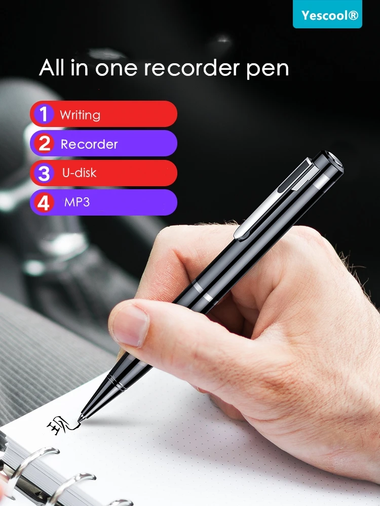 Yescool A9 8GB Dictaphone Professional Digital