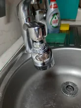 Kitchen Faucets Aerator 360° Rotatable Bent Water Saving Tap Aerator Diffuser Faucet