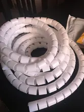 Organizer Cord-Protector Cable-Winder Wire-Wrap Spiral-Tube Management-Wire 1meter-Cable