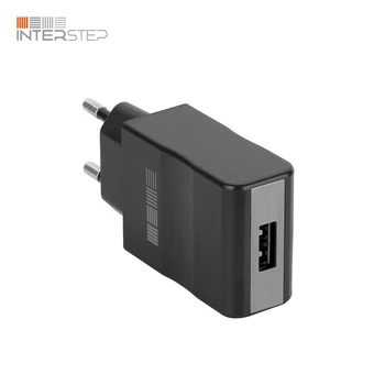 

Wall charger INTERSTEPQuick charge for mobile phone and tablet, 1 USB 2A