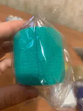 Vendaje elástico autoadhesivo desechable para mango con tubo de estiramiento, accesorios de tatuaje de Color aleatorio x1