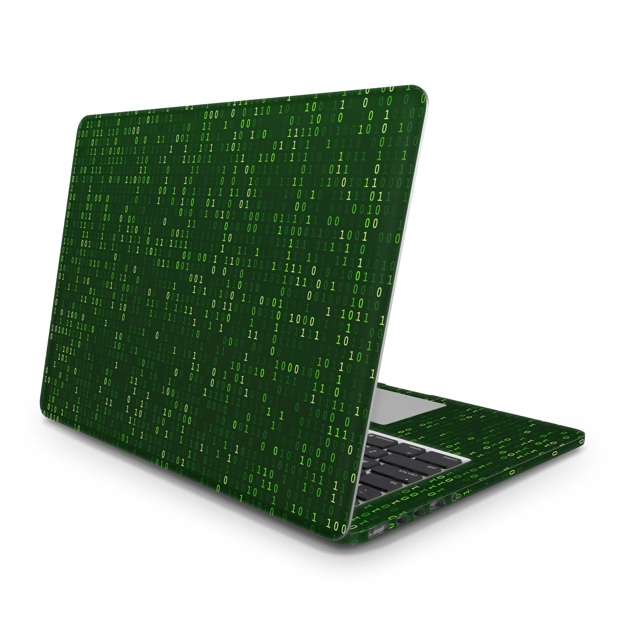 

Sticker Master Virtual Green Binary Code Laptop Vinyl Sticker Skin Cover For 10 12 13 14 15.4 15.6 16 17 19 " Inc Notebook Decal For Macbook,Asus,Acer,Hp,Lenovo,Huawei,Dell,Msi,Apple,Toshiba,Compaq