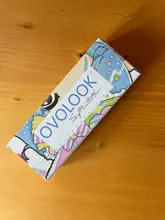 OVOLOOK-2pcs/par de lentes de Color dorado, lentillas bonitas de 6 tonos, lentillas de Color dorado (diámetro: 14,5mm)