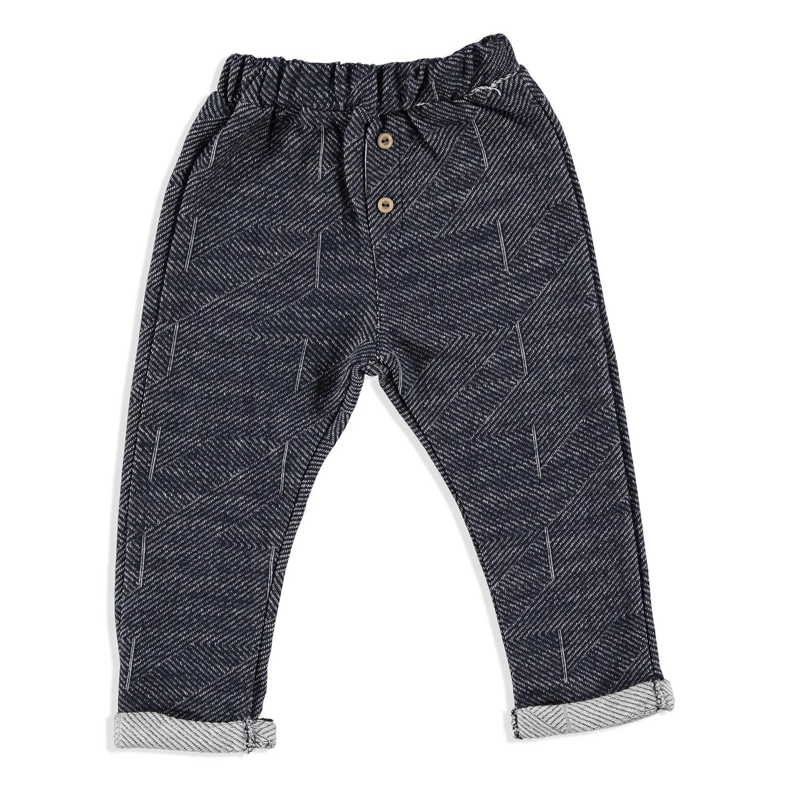 

ebebek Bombili Winter Patterned Baby Boy Shoft Touch Pants