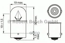 

Lamp r5w 24v Bosch art. 1987302510