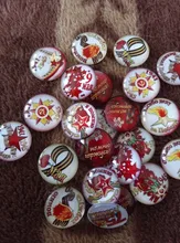 24 unids/lote de la Gran Guerra Patriótica el día de la victoria Cabochons de vidrio de 10/12/14/16/18/20/25mm DIY joyería resultados y componentes T151