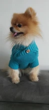 UFBemo Knitted Cable Dog Sweater Dachshund Cat Pull Chien Teckel Clothes Christmas Winter