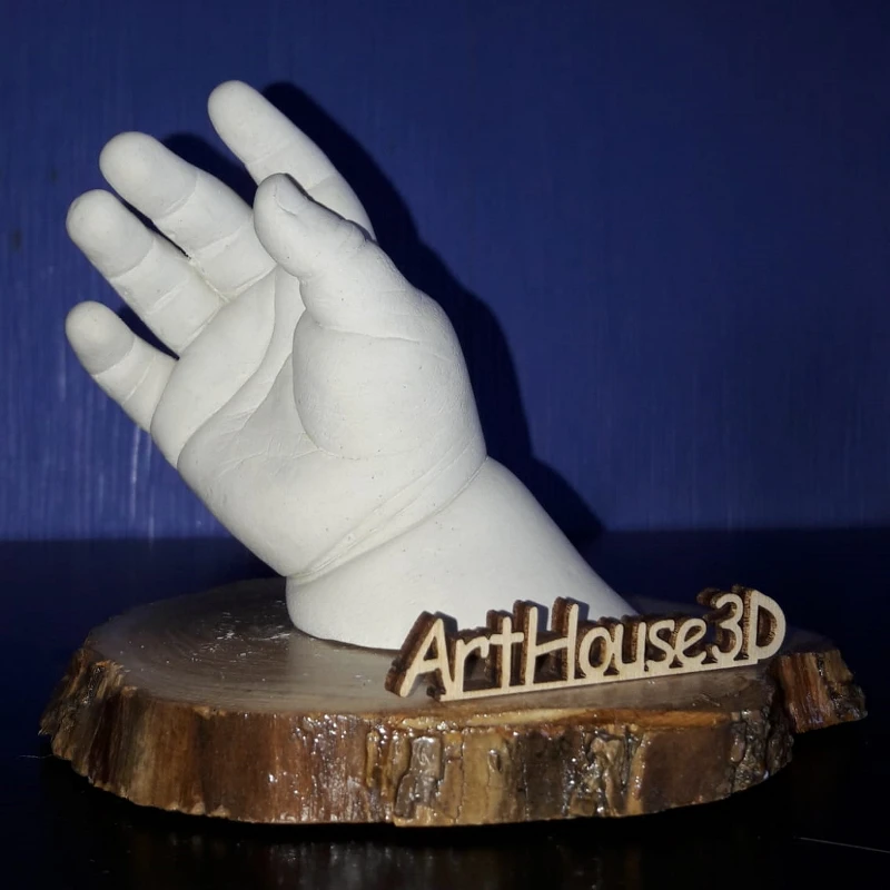 Набор для создания слепков рук 3D самостоятельно ArtHouse3D, слепки рук 3D, детская ручка
