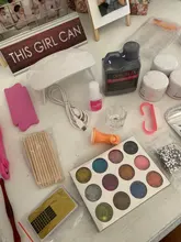 Polvo de acrílico conjunto de herramientas de fresado Set de extensiones de manicura uñas de Gel esmalte de herramientas para decoraciones de manicura Kit de uñas