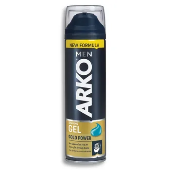 

Arko men gold power gel for shaving, for very stiff bristle, 200 ml