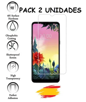 Перейти на Алиэкспресс и купить 2X протектор для LG K50S закаленное стекло кристалл ударопрочный 9 h, 2 единицы