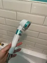 Cabezal de ducha presurizado, ahorro de agua de alta presión, manguera de soporte libre perforado, accesorios de baño ajustables, juego de Ducha