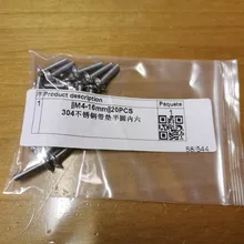 Screws Bolt Button-Head Collar Hexagon-Socket 304-Stainless-Steel M3 M4 M5 M6 20pcs 