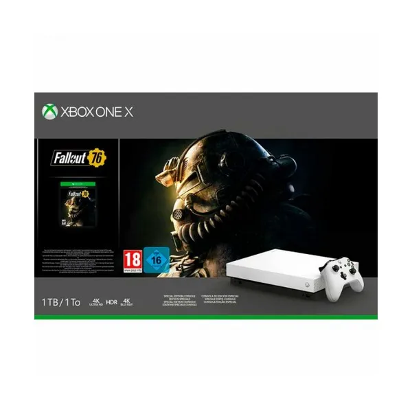 Xbox One X+ Fallout 76 microsoft 53518 1 ТБ 4K HDR White