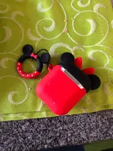 Disney-Conjunto de auriculares inalámbricos con Bluetooth para mujer, monedero de dibujos animados, funda protectora para AirPods, personalidad creativa, modelos femeninos