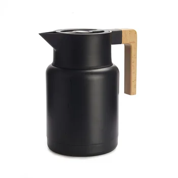 

Balvi Termo Home 1,3L airtight closure button abreeasy with wood handle INOX/Wood