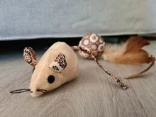 Cat-Toys Pet-Products Mice Catnip Animal Interactive