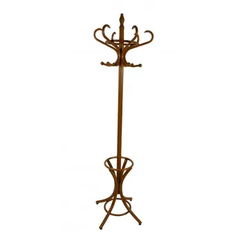 

Coat rack rotary wood cherry color. Measurements: 184x Ø 50 cm.