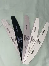 5 unids/lote uñas de Color de la mezcla Limas/80/100/150/180/240 Grit Archivo de papel de lija de Cuticle Remover amortiguadores de herramienta de la manicura Set