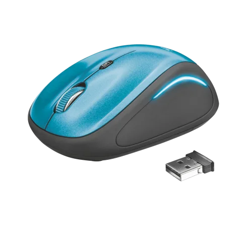 Мышь Trust Yvi FX- blue