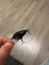 Fishing-Lures Wing Popper Hard-Bait Topwater-Wobbler Insect Simulation-Cicada Artificial