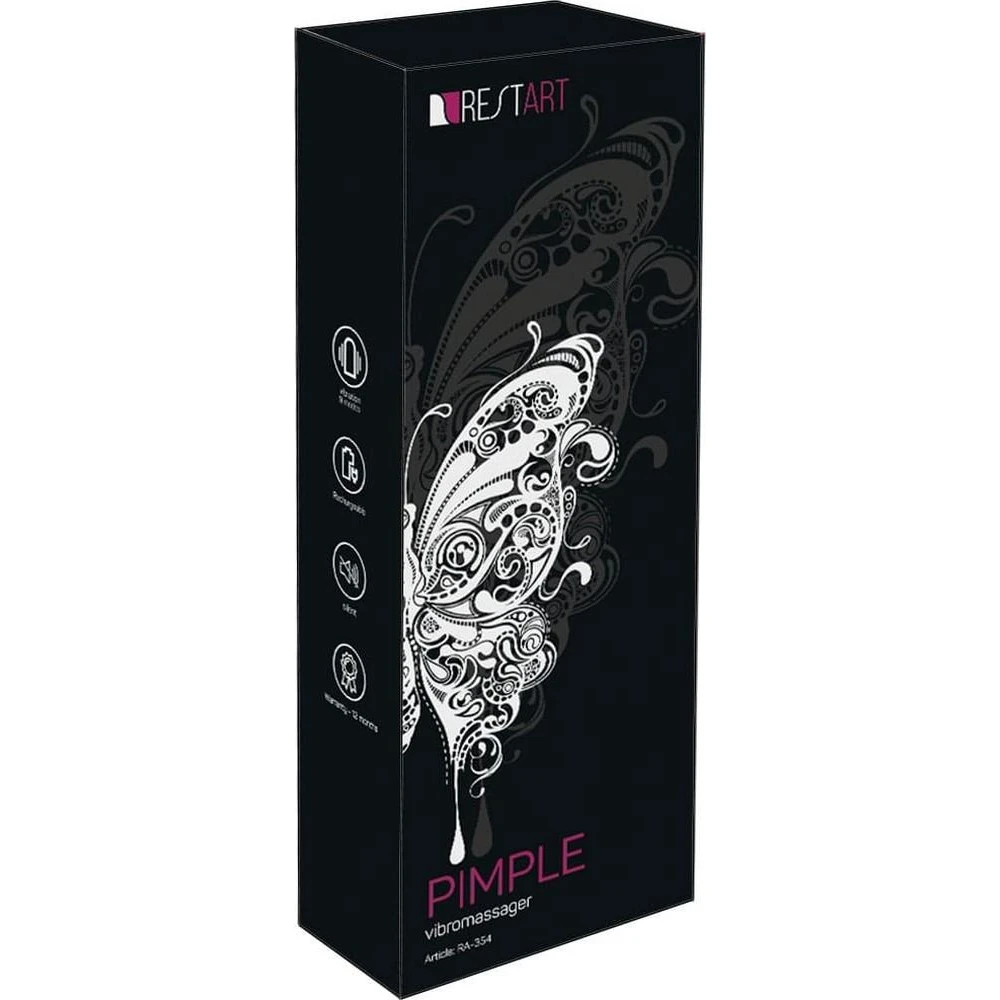 Вибратор для точки G RestArt RA-354 Благодаря гибкому соединению двух частей вибростимулятора, вы можете регулировать ег