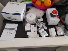 KERUI-sistema de alarma de seguridad para el hogar Detector de movimiento, Control de fuego, Detector de humo, alarma, pantalla con WIFI, GSM, TFT, 1,7 pulgadas, W18