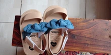 Sandalias antideslizantes con lazo para niñas de 0 a 18 meses, zapatos de princesa con lazo para bebés recién nacidas, sandalias de verano, de material PU
