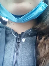 Gargantilla Invisible de línea de pescado, Collar de cristal, colgantes de cuello de circonita, cadena de clavícula para mujer, Collar femenino