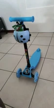 Patinetes de pie ajustables para niños, patín con luz LED Unisex, rueda de ciudad, regalos para niños, Juguetes