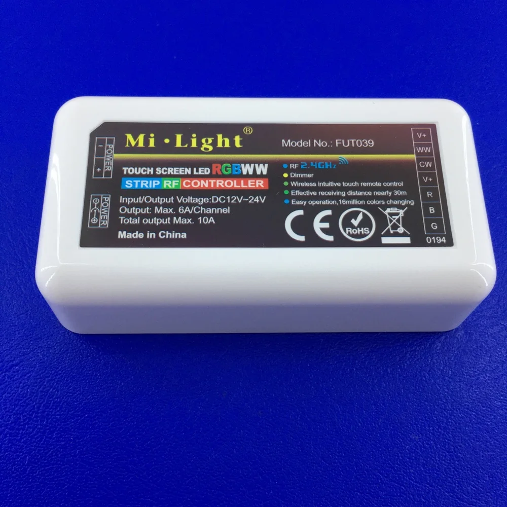Контроллер RGBWW Mi Light FUT039 /RGB + CCT/|Контролеры RGB| |