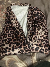 Monos bodis estampados de leopardo para mujer, ropa Sexy de piel de serpiente con cuello de pico y manga larga, entallados, para oficina, Top informal a la moda