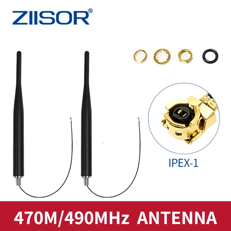 470 MHz Antenna 490MHz IPEX for Module Motherboard Outdoor Use with Screw Fixing 470MHz Antennas for Wild 490 MHz Aerial IPX cnc router linear module right thread left hand ball screw cnc 3000mm 1605