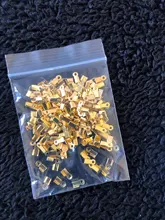 200 unids / lote, cierres de cala, tapas de extremo de cordón, cinta de cuerda, Clip de cuero, punta, conectores de cuentas de engarzado para bricolaje, suministros para hacer joyas