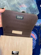 Nueva llegada Simple bolsos de hombro con solapa para niñas monedero embrague Retro de la PU de cuero de las mujeres bolso dama cierre bandolera cruzada