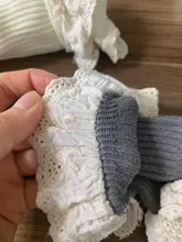 4 par/lote nuevo calcetines de niñas bebé largo Calcetines niños de la longitud de la rodilla de algodón suave bebé NIÑOS Calcetines de 1-6 años hasta la rodilla Calcetines