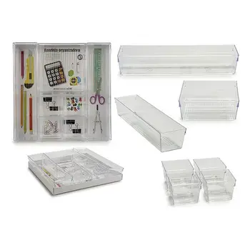 

Multi-Purpose Organiser Plastic (30 x 5 x 30 cm) (7 Pieces)