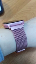 Reloj inteligente de acero para hombre y mujer, correa de repuesto de 20mm y 22mm para Xiaomi, Huawei