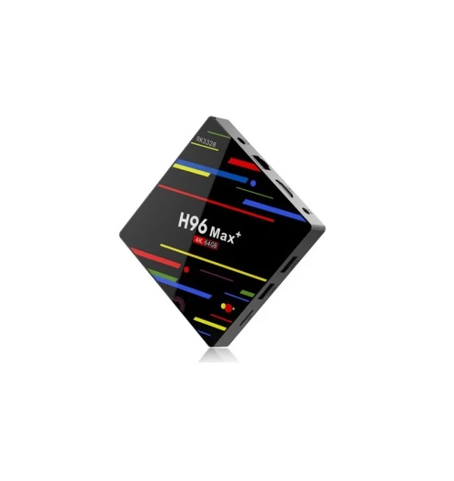 Smart TV prefix H96 Max Plus 4 GB/64 GB(Black
