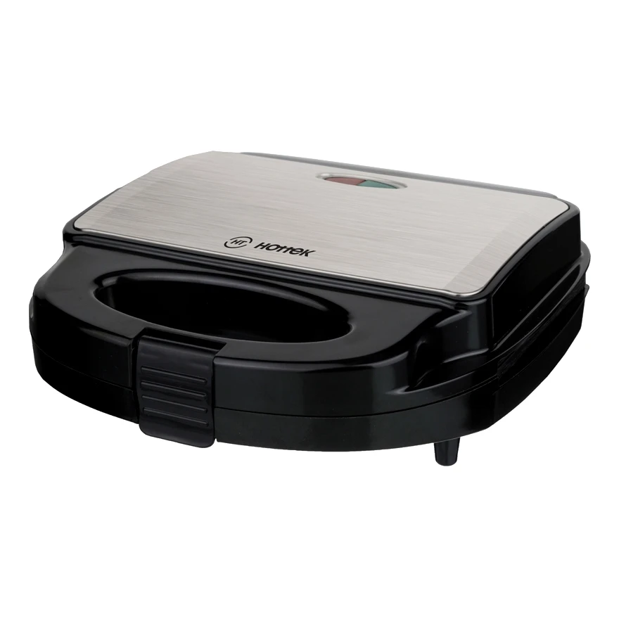 Сэндвич-тостер HOTTEK HT-959-100 (черный/серебристый, 750 W, 4 тоста)