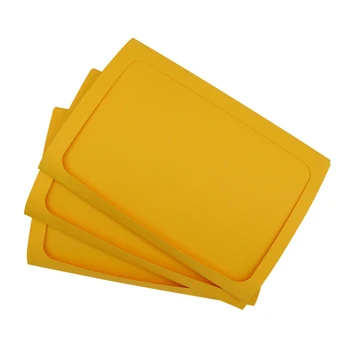 

Set of triple cards with windows 14*20 cm 3 PCs art. CARD3 (F) (200 saffron)